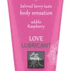Shiatsu - Lubrifiant comestible à la framboise - 75 ml