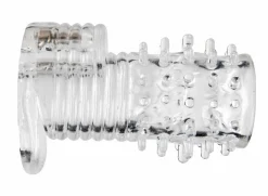 Size Matters - Clear Sensations Gaine Pénienne Vibrante - Transparente