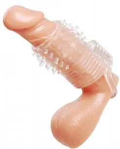 Size Matters - Clear Sensations Gaine Pénienne Vibrante - Transparente
