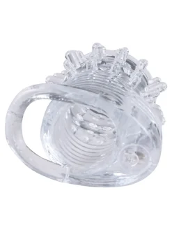 Size Matters - Clear Sensations Gaine Pénienne Vibrante - Transparente