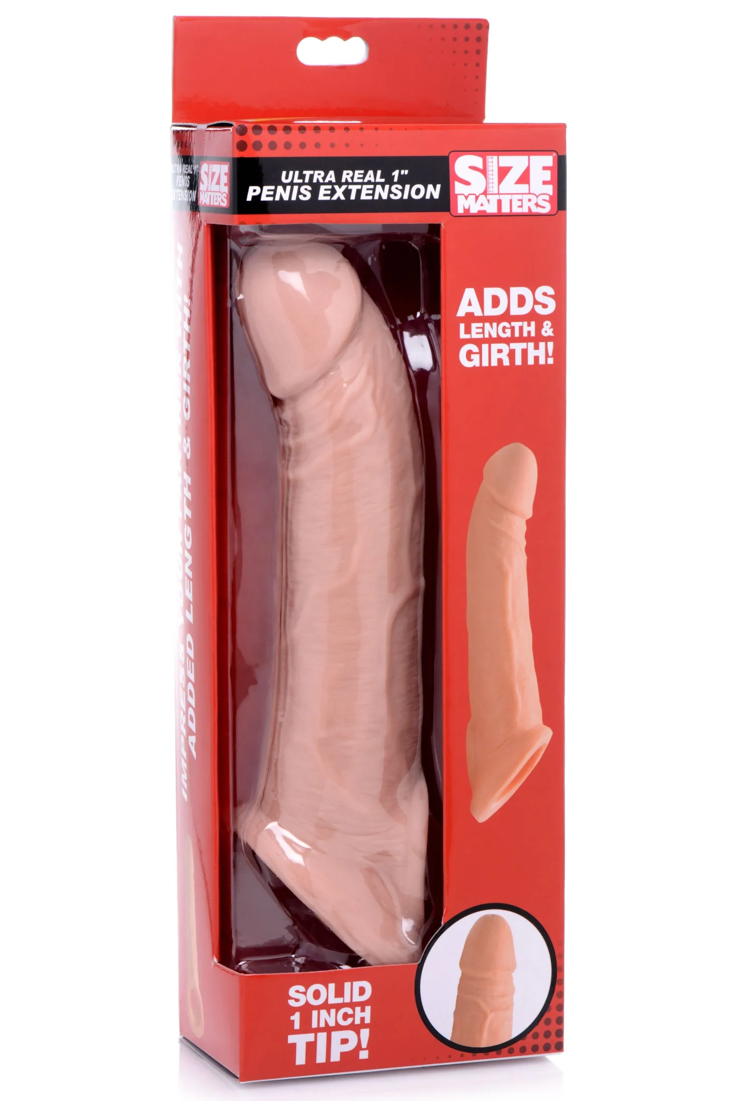 Size Matters - Manchon de pénis ultraréaliste - Beige