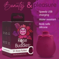 Skins Rose Buddies - Le Vibromasseur Rose Flutterz - Bordeaux