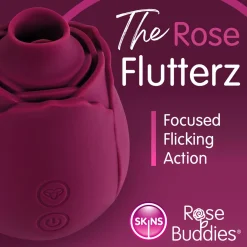 Skins Rose Buddies - Le Vibromasseur Rose Flutterz - Bordeaux