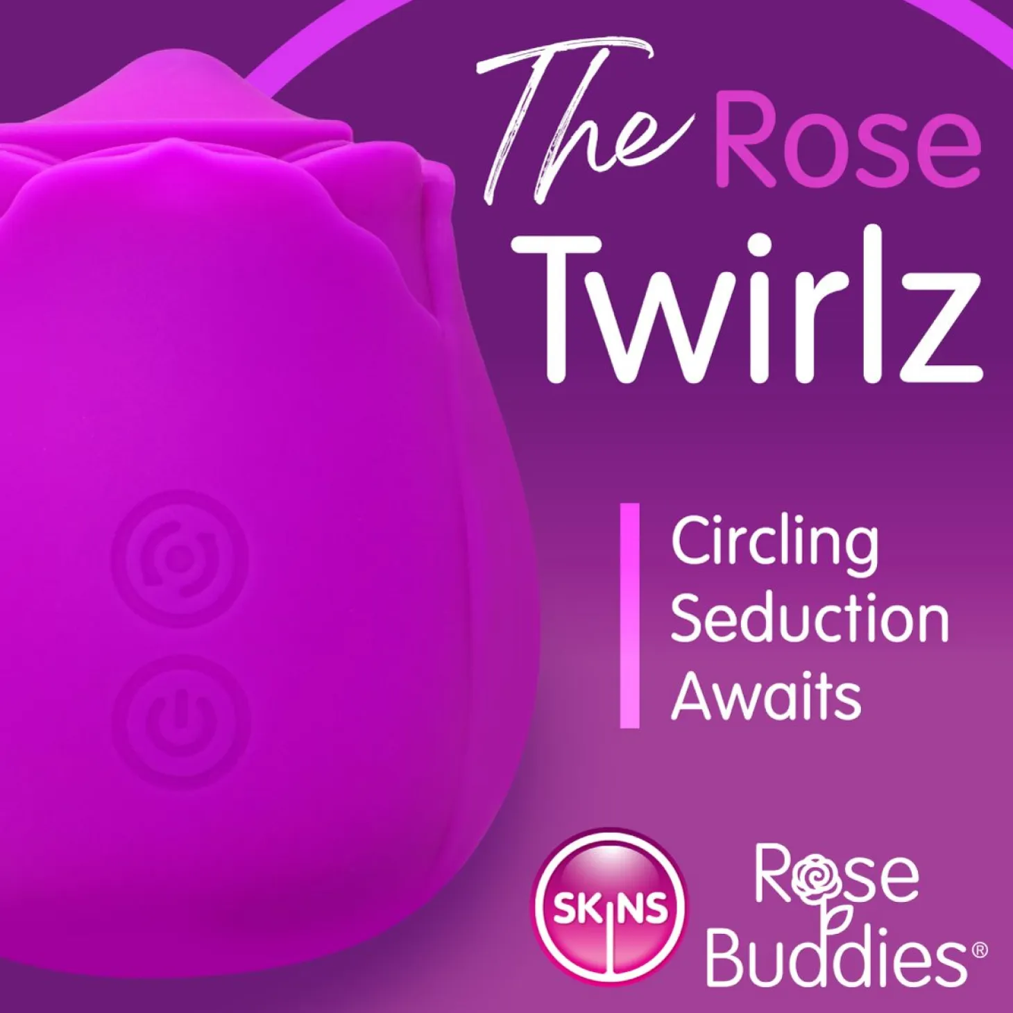 Skins Rose Buddies - The Rose Twirlz Vibromasseur