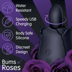 Skins Rose Buddies - Vibromasseur Anal Bums N Roses