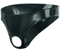 Slip en latex avec ouverture pour hommes