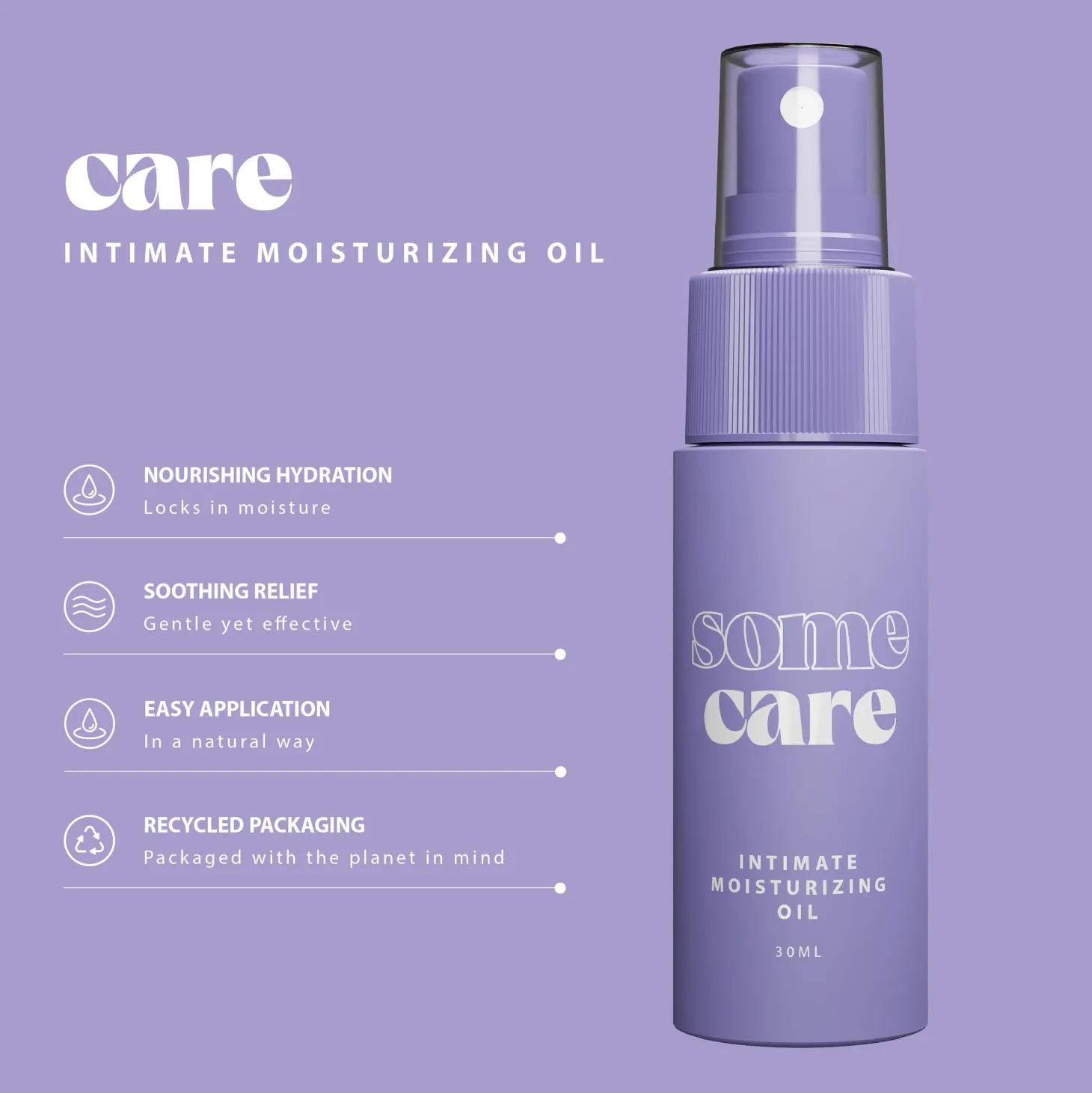 SOME CARE - Huile Hydratante Intime - 30 ml
