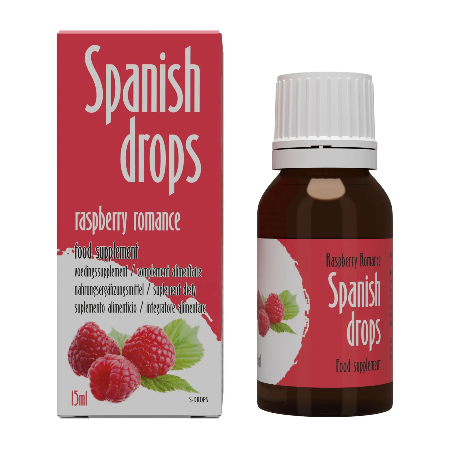 Spanish Drops Raspberry Romance - 15ml