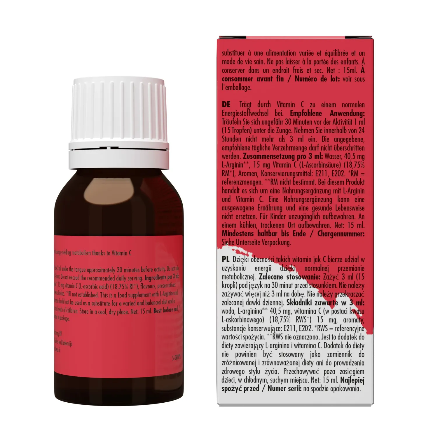 Spanish Drops Raspberry Romance - 15ml