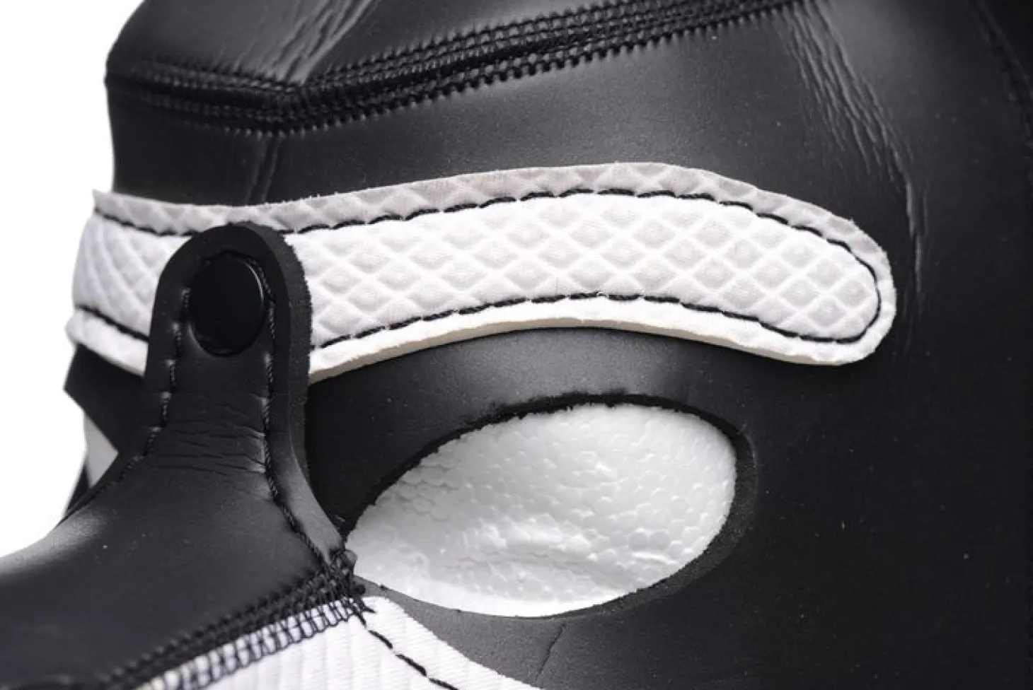Spike Puppy BDSM Hood - Noir/Blanc