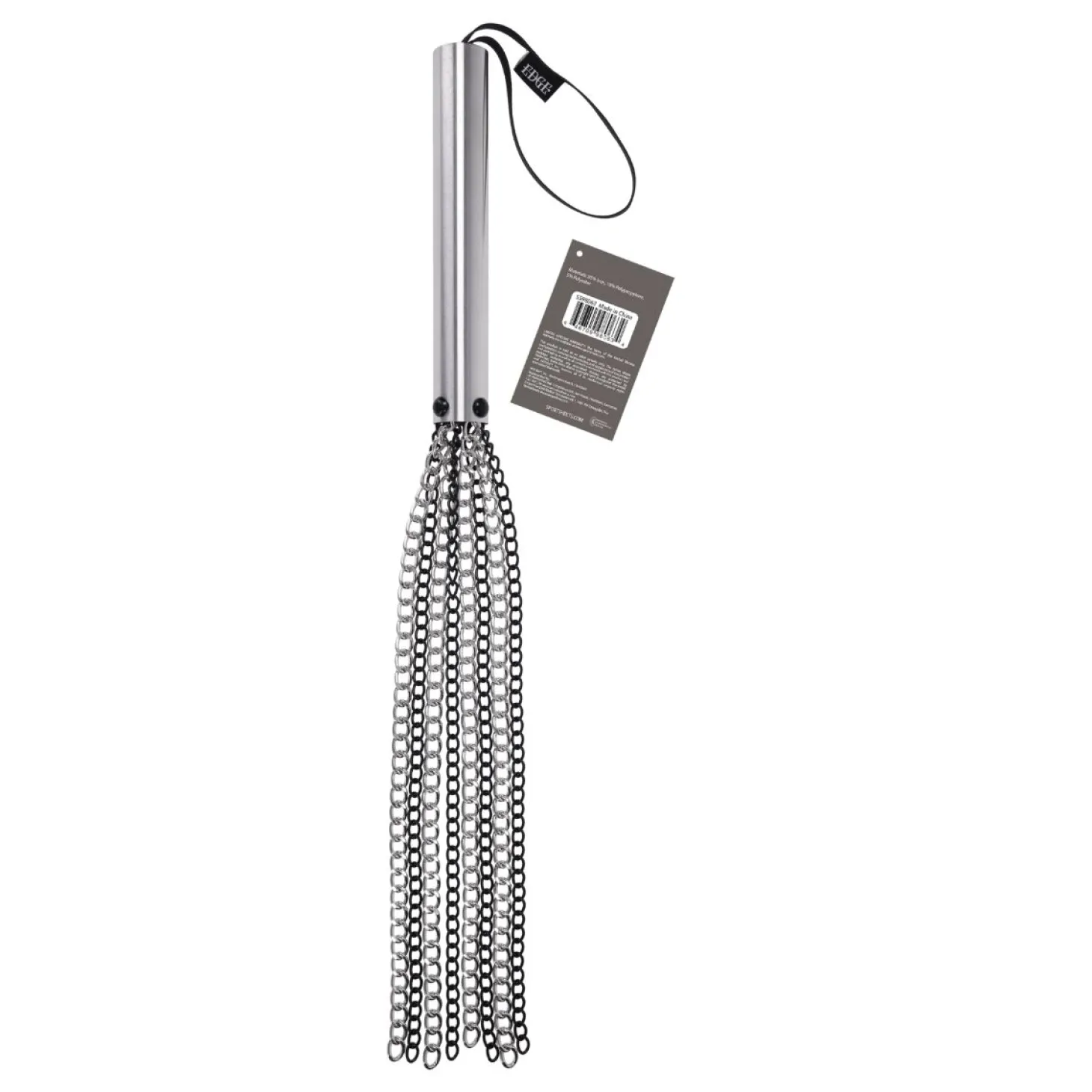 Sportsheets - Edge Flogger Chaînes - Noir