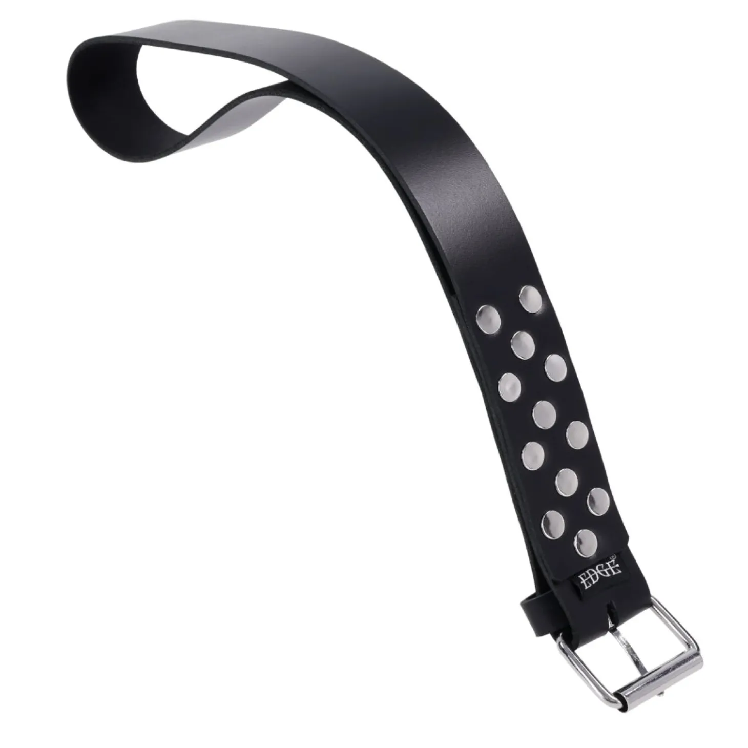 Sportsheets - Edge Spanker Ceinture Cuir - Noir