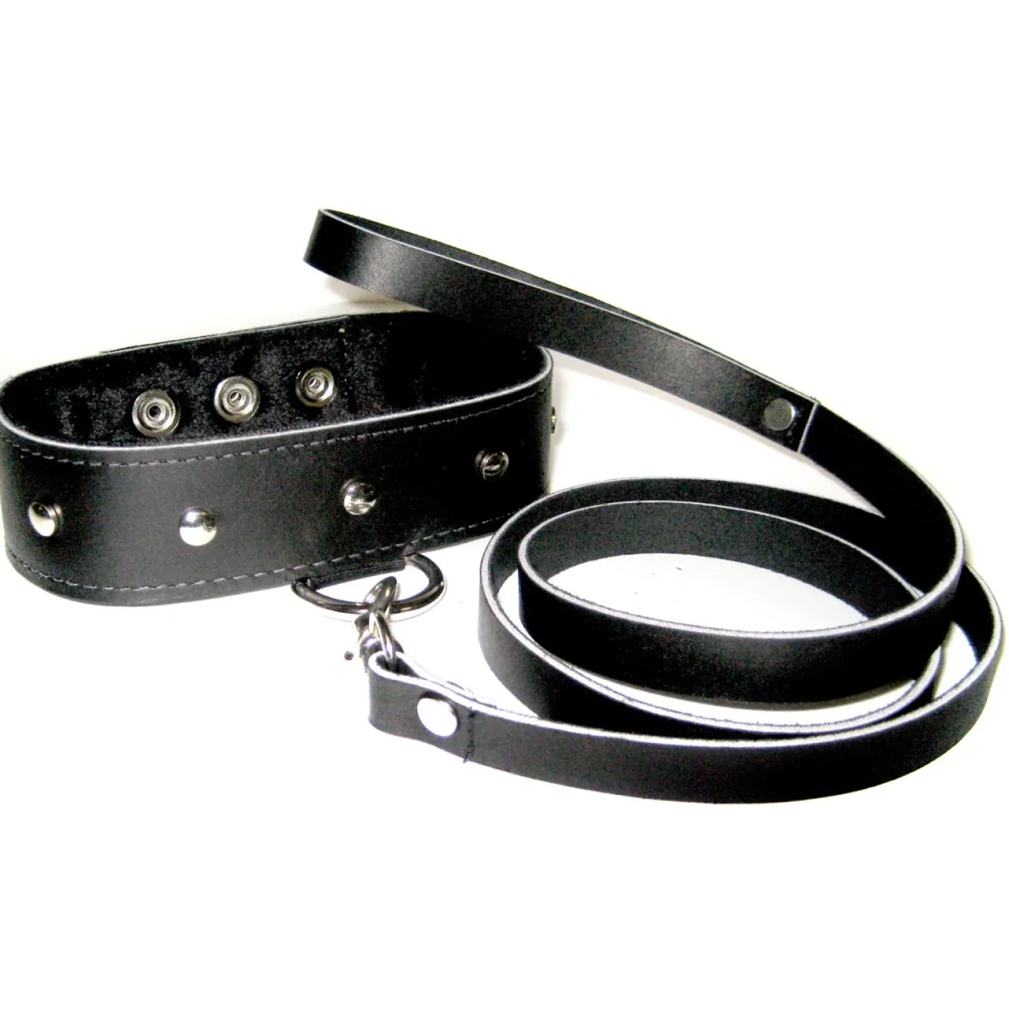 Sportsheets - Leather Collar & Leash Set