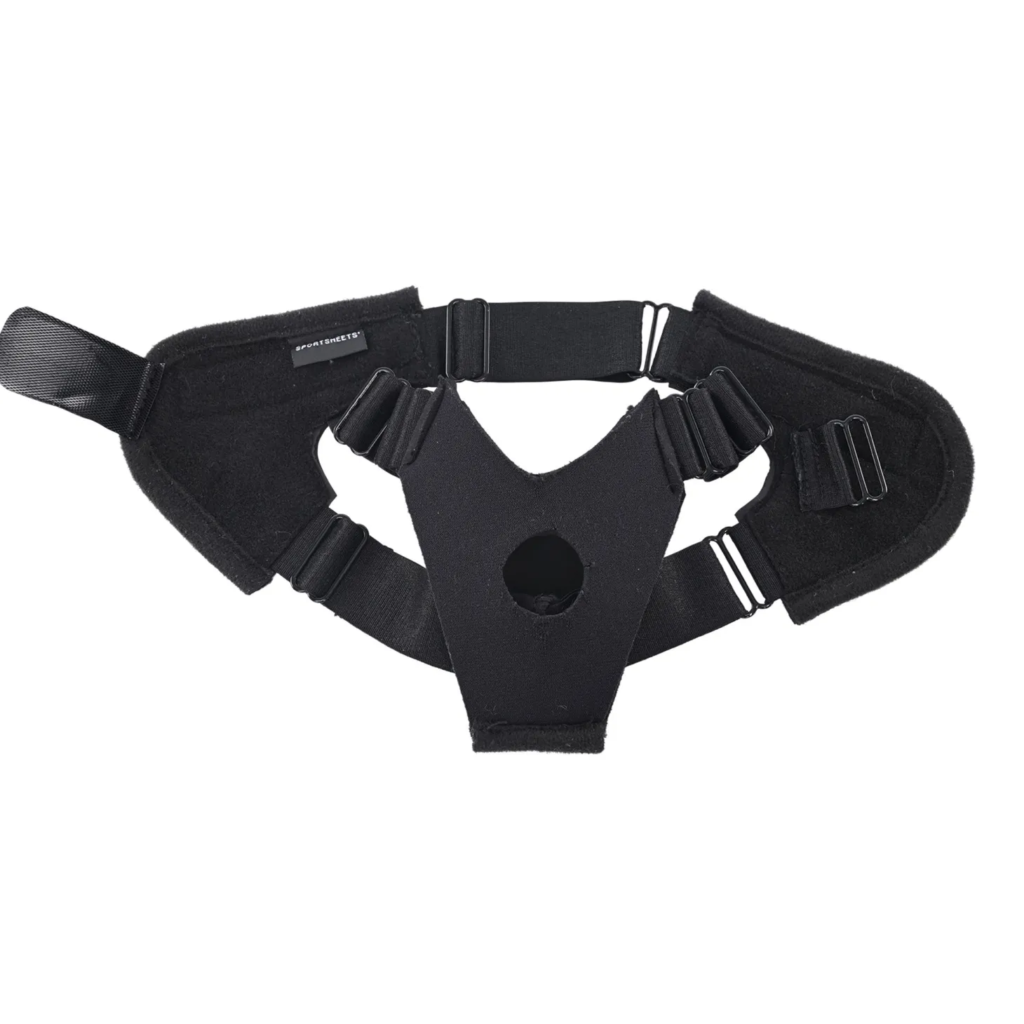 Sportsheets - Pivot Flex Strap-On de Pied - Noir