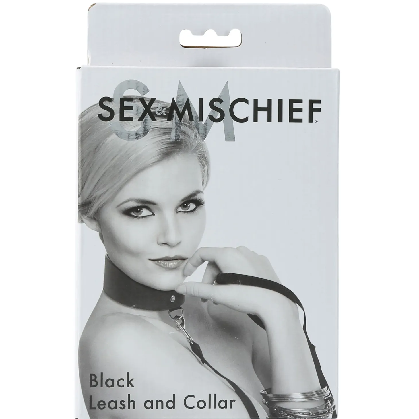 Sportsheets - Sex & Mischief Black Leash & Collar