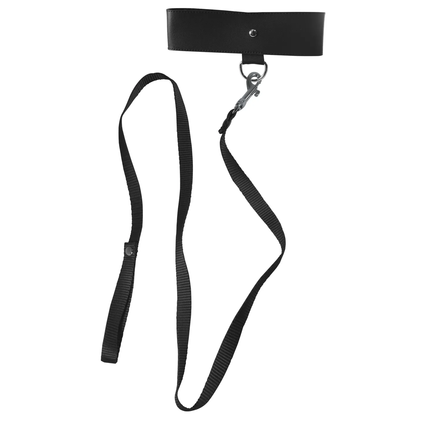 Sportsheets - Sex & Mischief Black Leash & Collar
