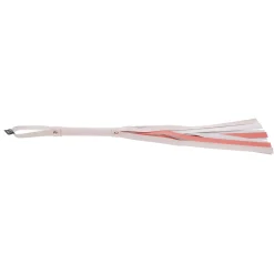 Sportsheets – S&M Peaches ‘n CreaMe Flogger Rayé – Cream & Orange
