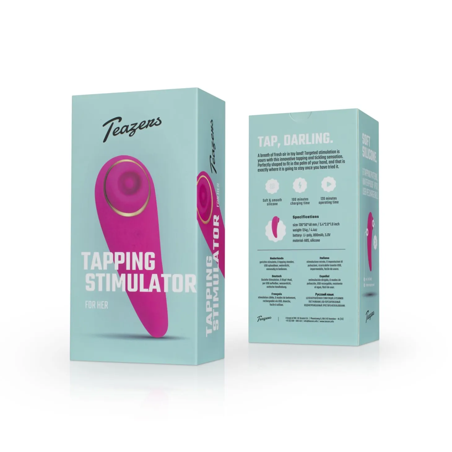Stimulateur clitoridien Teazers Tapping
