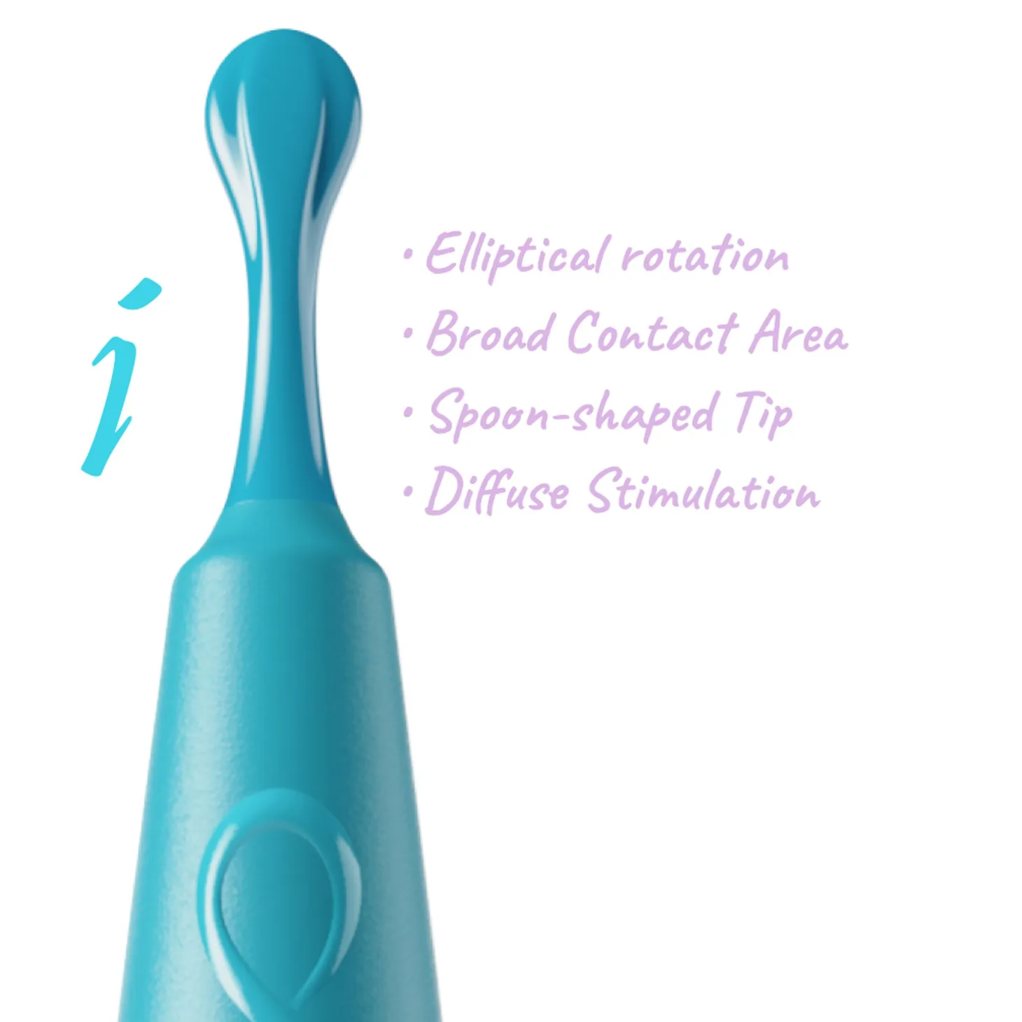 Stimulateur clitoridien Zumio I Spirotip - Aqua