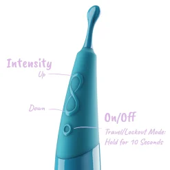 Stimulateur clitoridien Zumio I Spirotip - Aqua