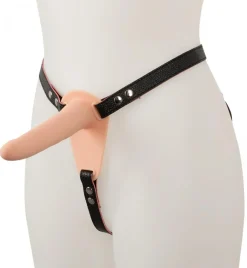 Strap-on avec gode vibrant