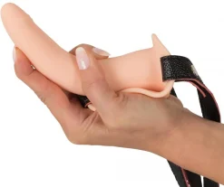 Strap-on avec gode vibrant