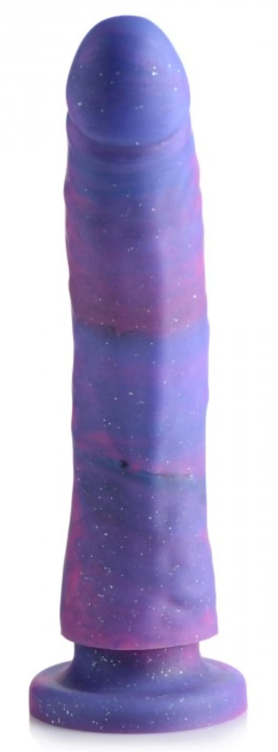 Strap U - Magic Stick Godemiché en silicone avec paillettes - 20 cm