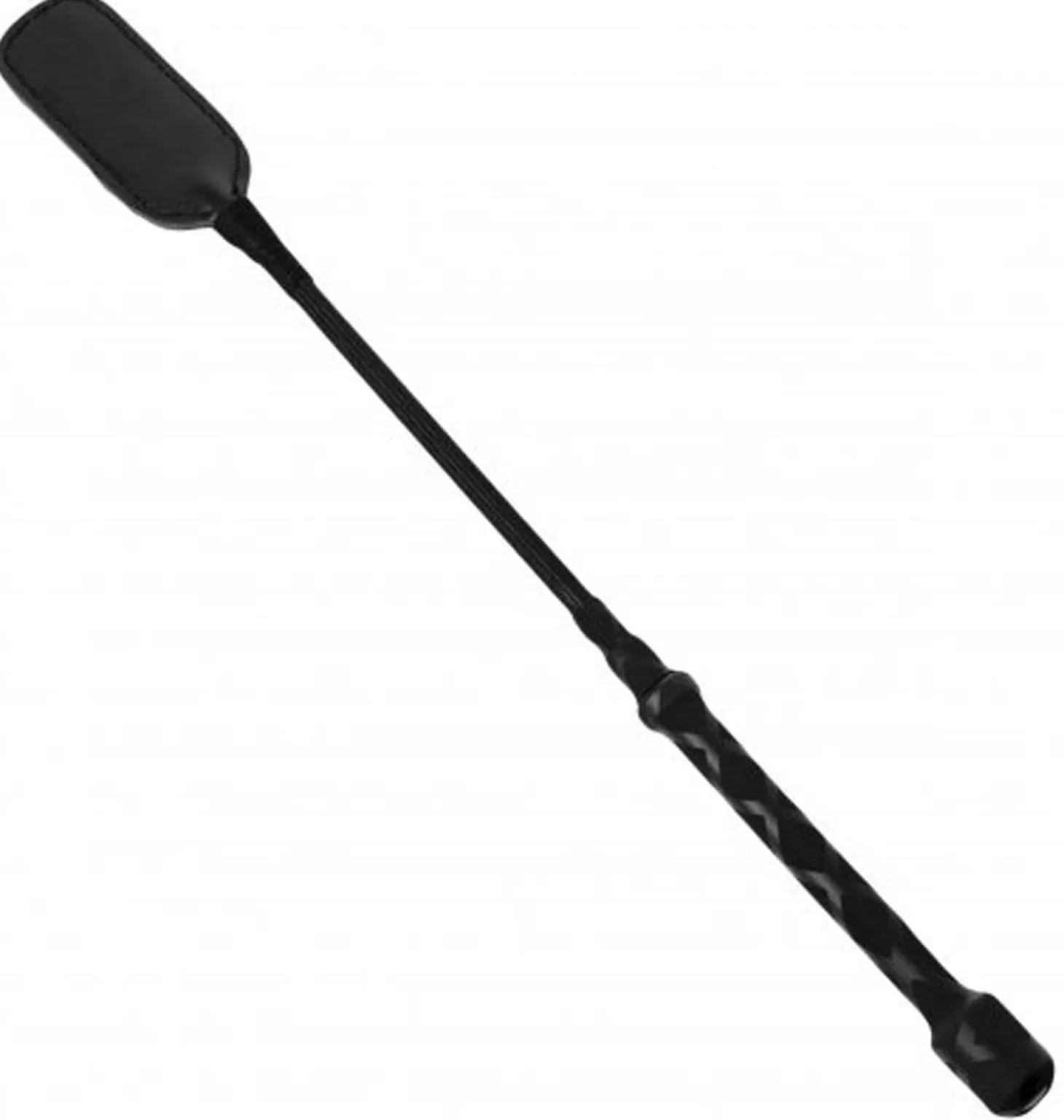 Strict Leather - Cravache rigide en cuir courte distance