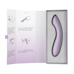 SVAKOM - Amy 2 - Vibromasseur Point G - Lilas