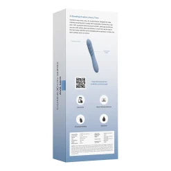 SVAKOM - Ava Neo - Vibromasseur interactif à poussée - Bleu