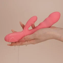 SVAKOM - Avery Vibromasseur Rabbit Pénétrant - Rose Fraise