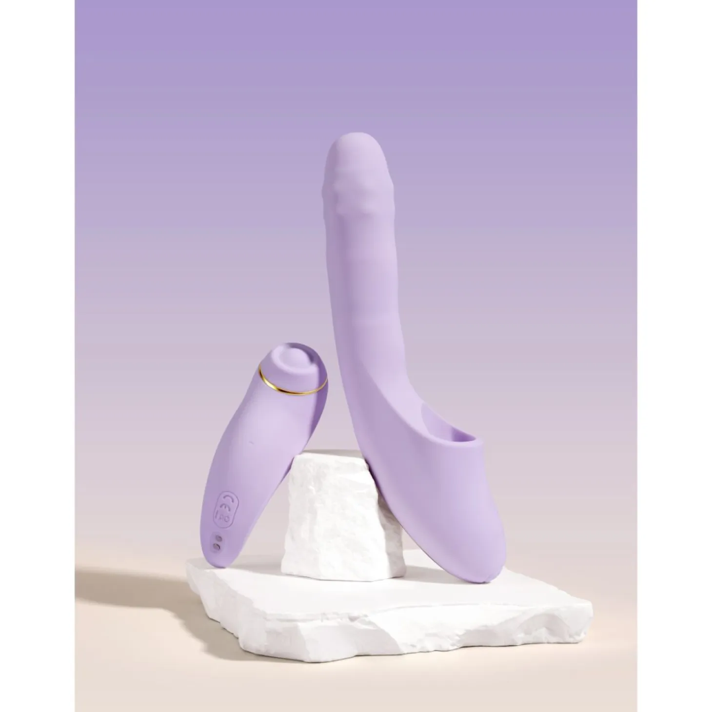 Svakom – DuoGlow Vibromasseur Connecté via App – Violet