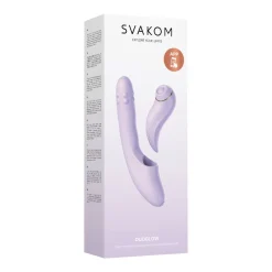Svakom – DuoGlow Vibromasseur Connecté via App – Violet
