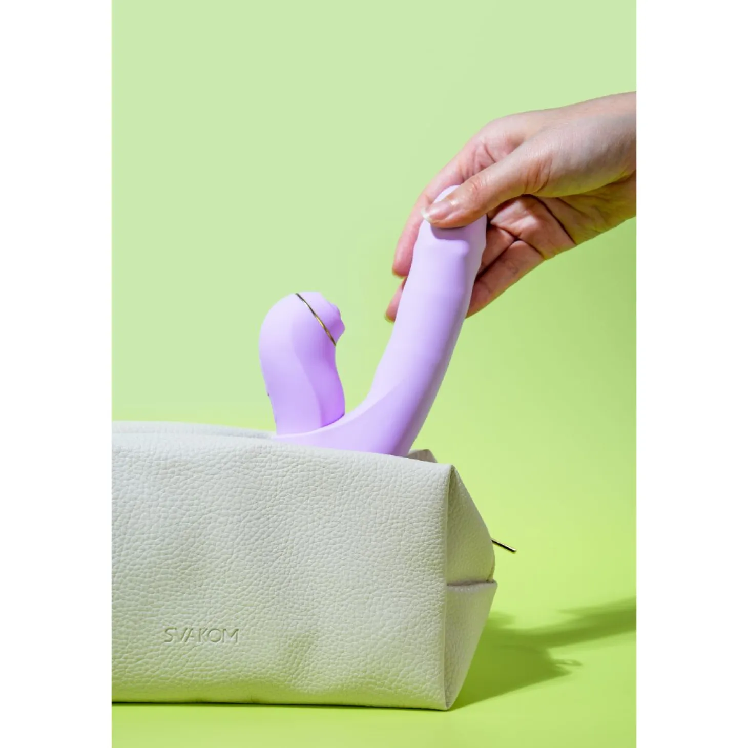 Svakom – DuoGlow Vibromasseur Connecté via App – Violet
