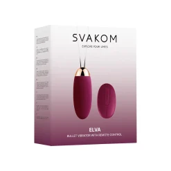 SVAKOM - Elva Œuf Vibrant avec Télécommande - Violet