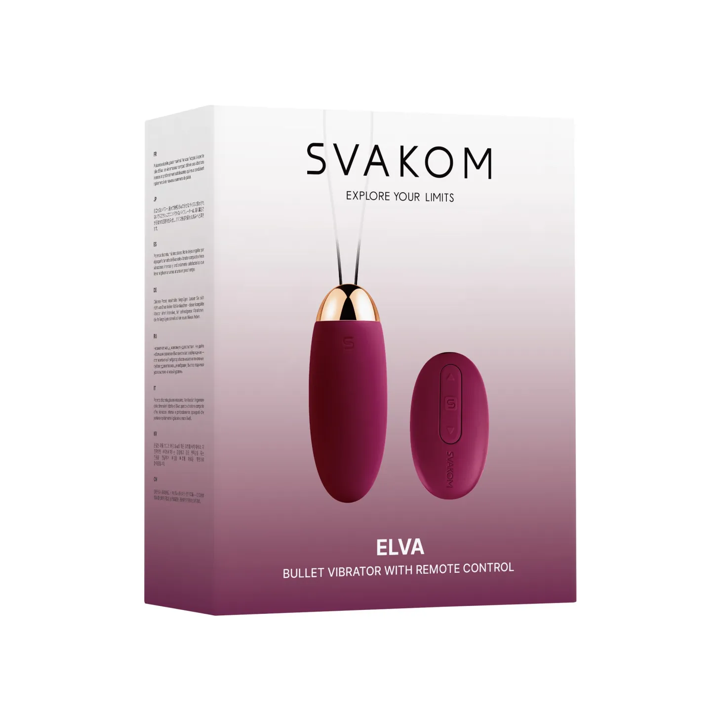 SVAKOM - Elva Œuf Vibrant avec Télécommande - Violet