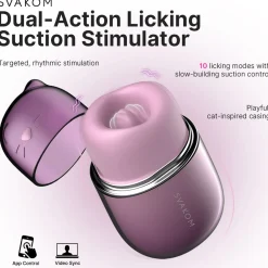 SVAKOM - Klitty Stimulateur Clitoridien - Dusty Lavender