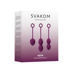 SVAKOM - Nova - Set d'entraînement de Kegel - Violet