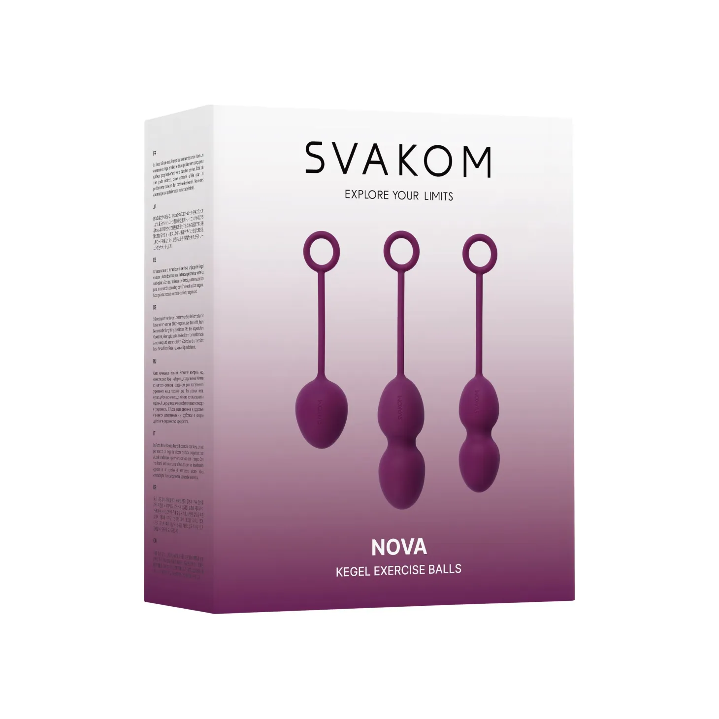 SVAKOM - Nova - Set d'entraînement de Kegel - Violet