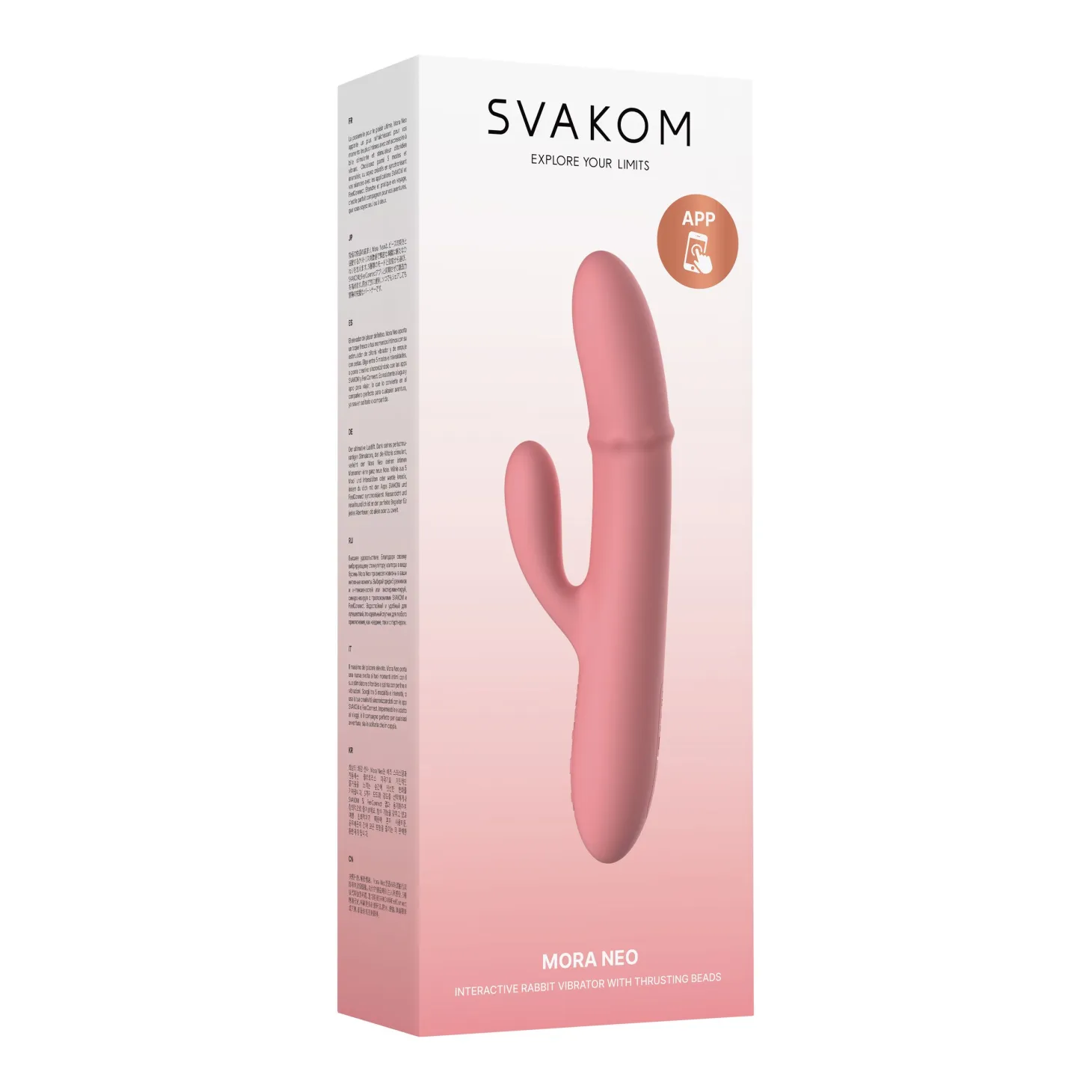 SVAKOM - Rabbit connecté "Mora Neo" - Pêche