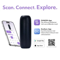SVAKOM - Sam Neo 2 Masturbateur Interactif - Bleu