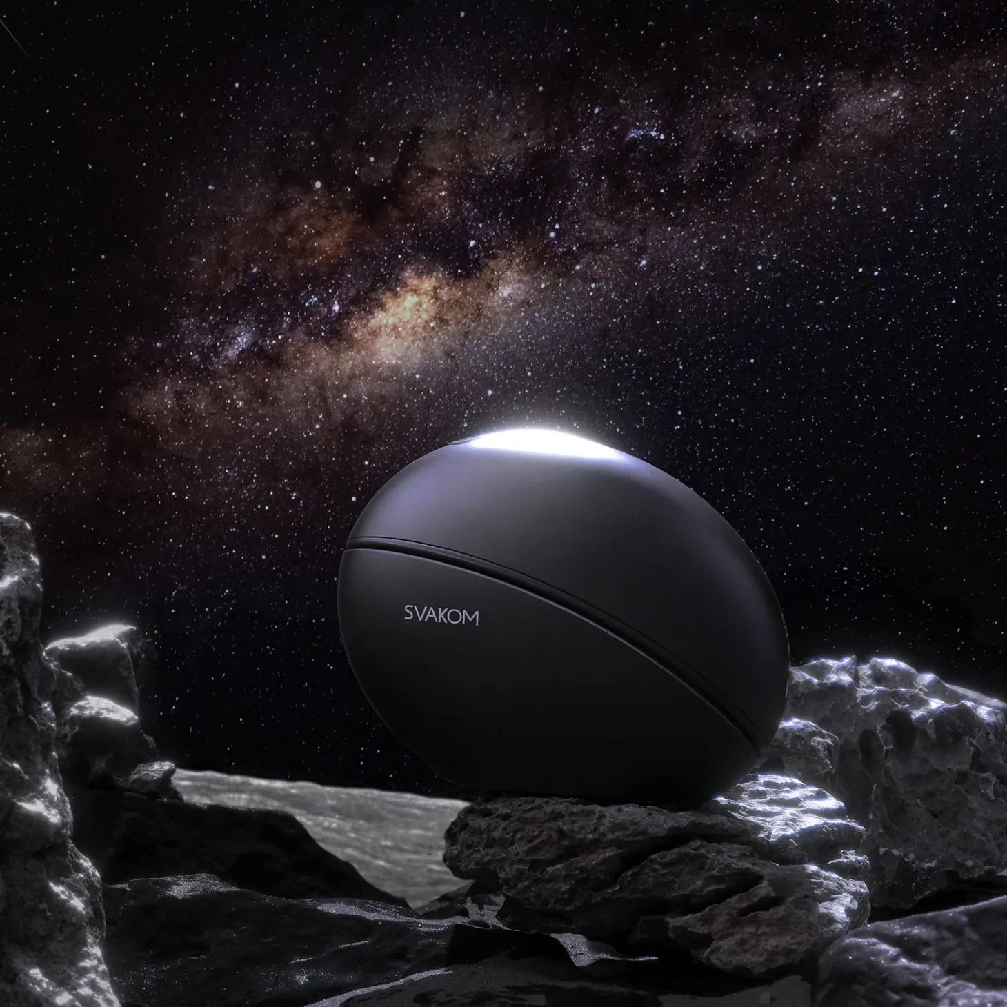 SVAKOM - Stimulateur clitoridien "Pulse Galaxie" - Noir