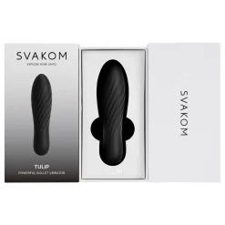 SVAKOM - Tulip - Vibromasseur puissant - Noir