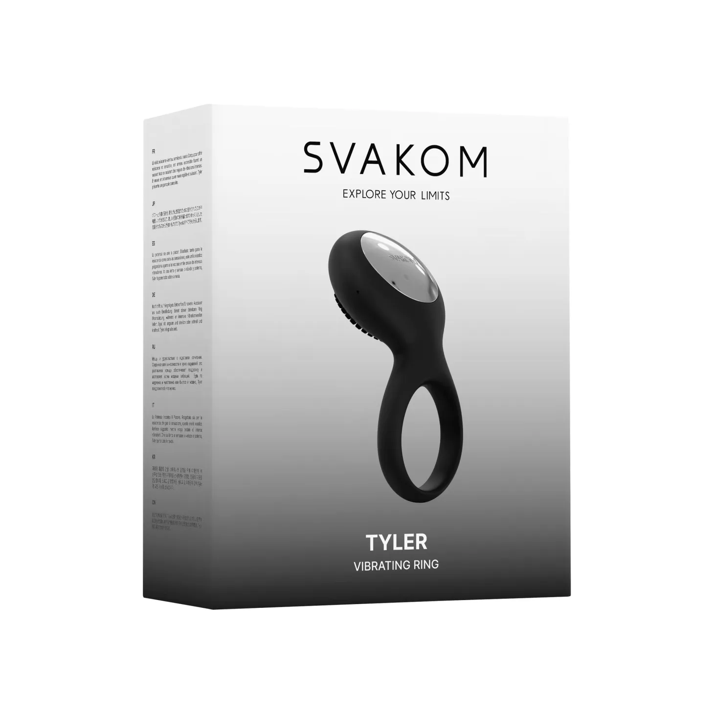 SVAKOM - Tyler - Anneau pénien vibrant - Noir