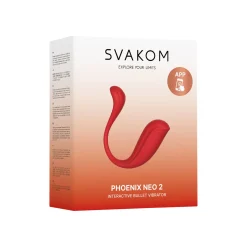 SVAKOM - Œuf connecté "Phoenix Neo 2" - Rouge