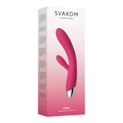 SVAKOM - Vibromasseur rabbit chauffant 