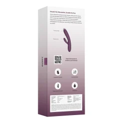 SVAKOM - Vibro rabbit va-et-vient "Avery" - Lilas