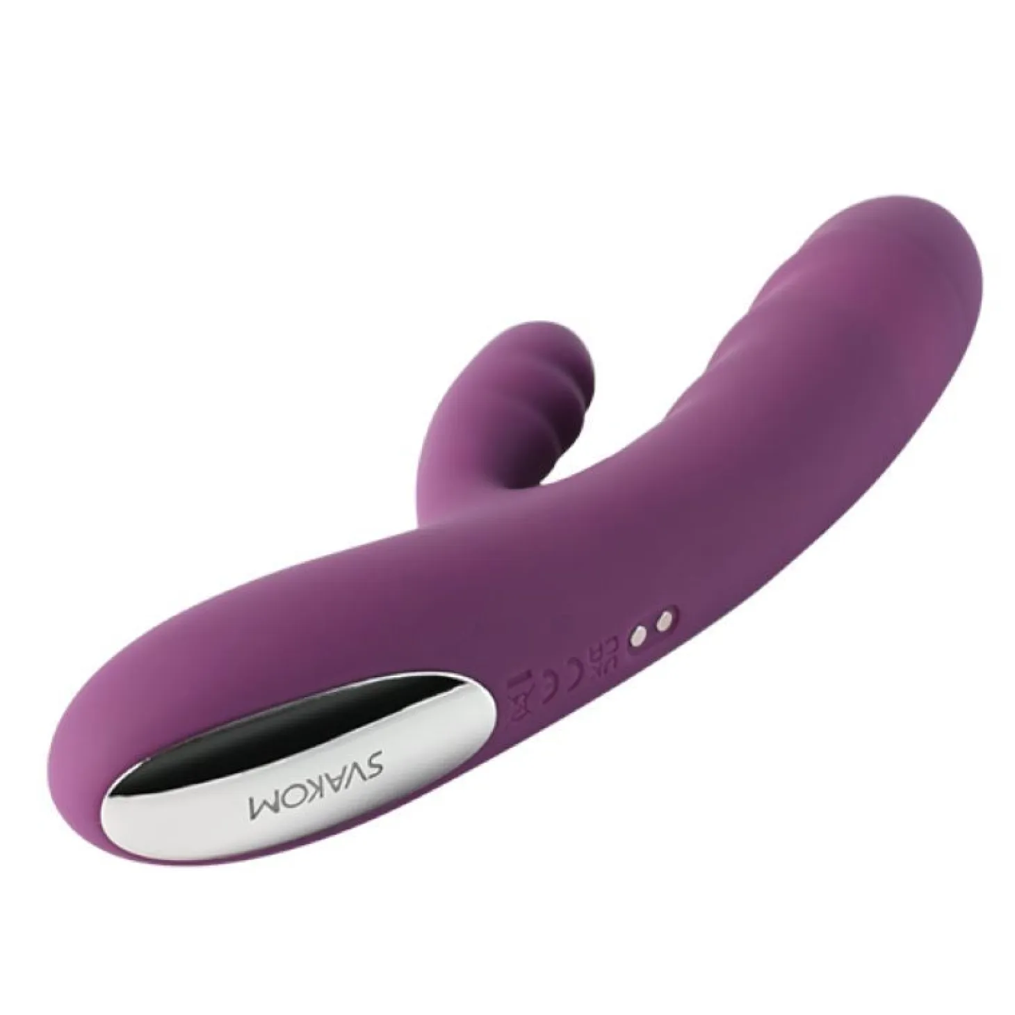 SVAKOM - Vibro rabbit va-et-vient "Avery" - Lilas
