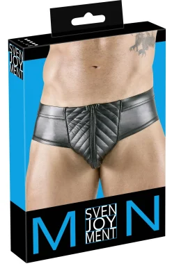 Svenjoyment – Culotte Ouverte au Dos – Noir
