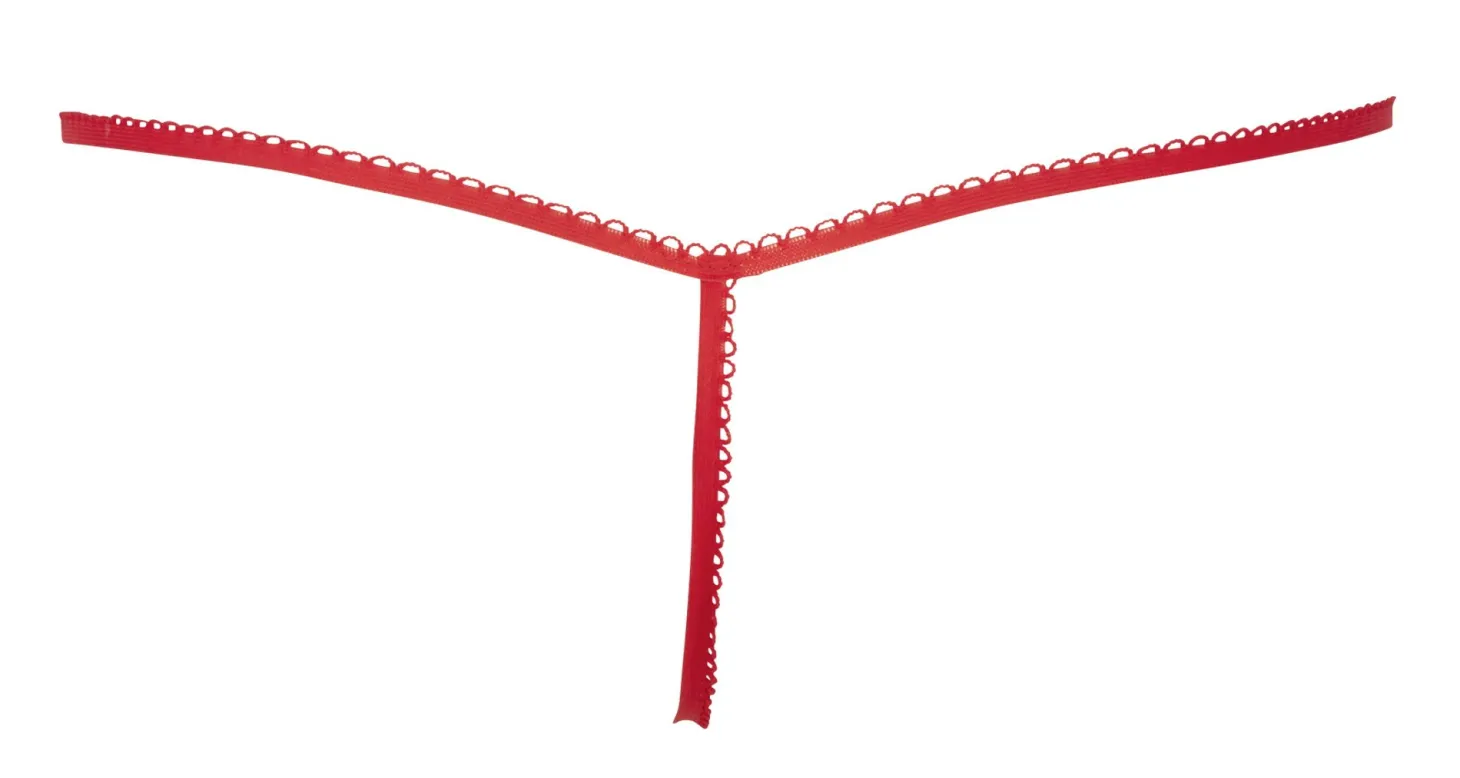 Svenjoyment – String au Design Cadeau – Rouge